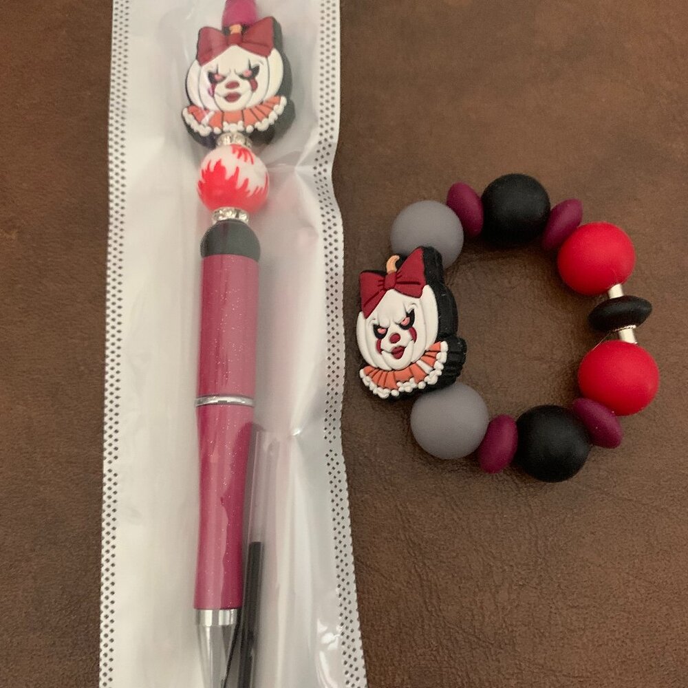 Pennywise Tumbler Bracelet and Pen Set